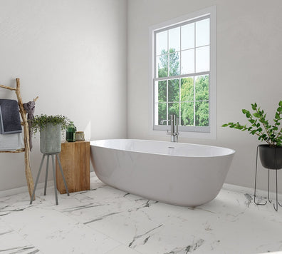 Reposado Carrara - Sono Eclipse - Inhaus Surfaces - 5.5 mm Waterproof Laminate Flooring